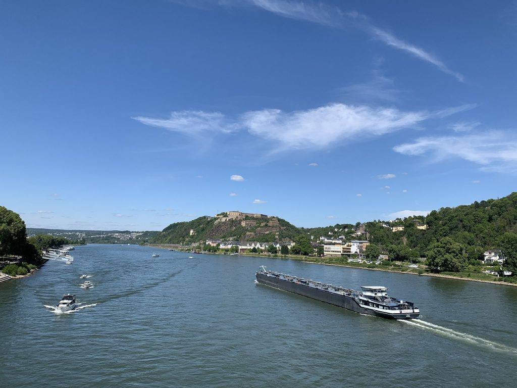 Rhine Koblenz Fortress River  - spinheike / Pixabay