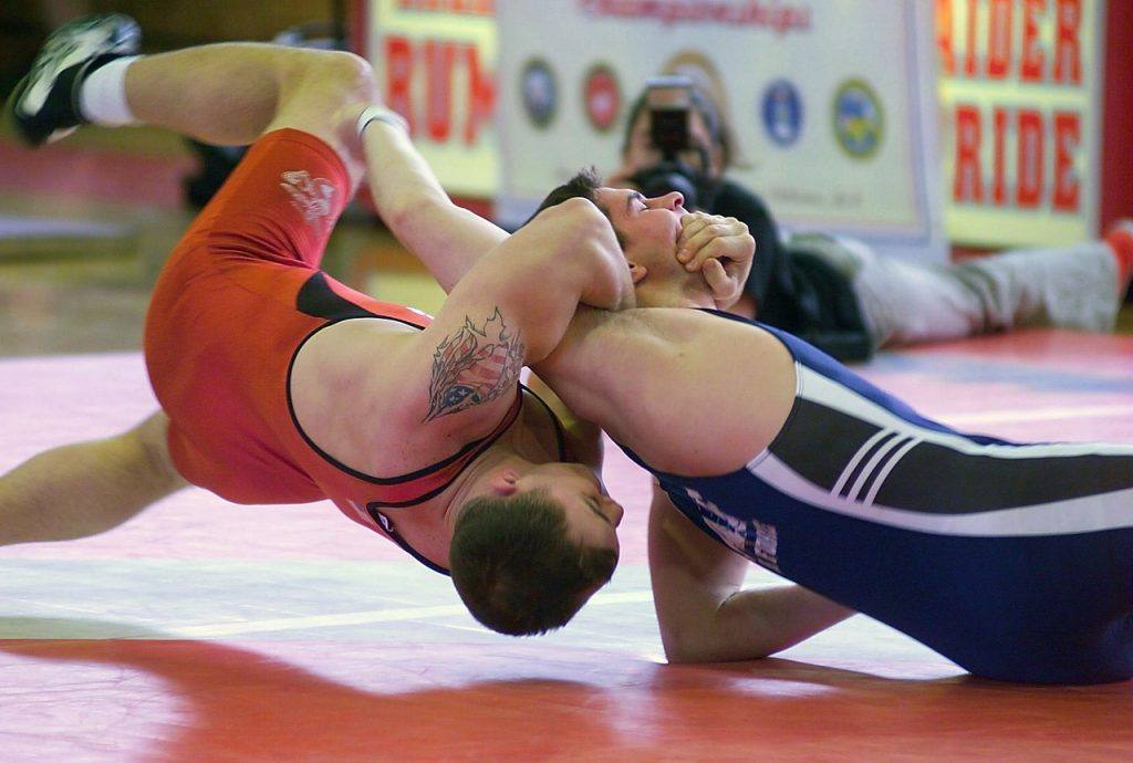 Men Wrestling Sports Grappling Mat  - 12019 / Pixabay