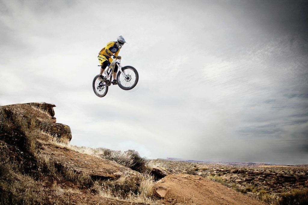 Mountain Biking Sports Leaping  - 12019 / Pixabay