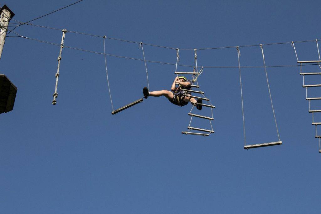 High Ropes Course Actor Difficult  - stux / Pixabay