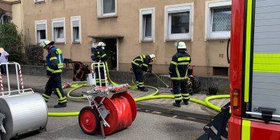 Bad Kreuznach: Brand in Salinenstraße