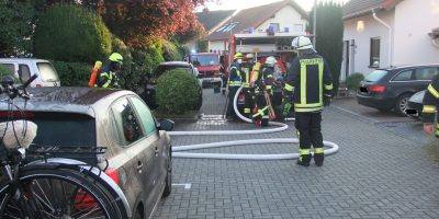 Bad Kreuznach: Kellerbrand in Roxheim