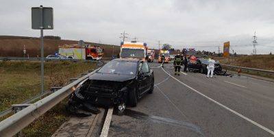 Bad Kreuznach: Unfall an B41-Auffahrt