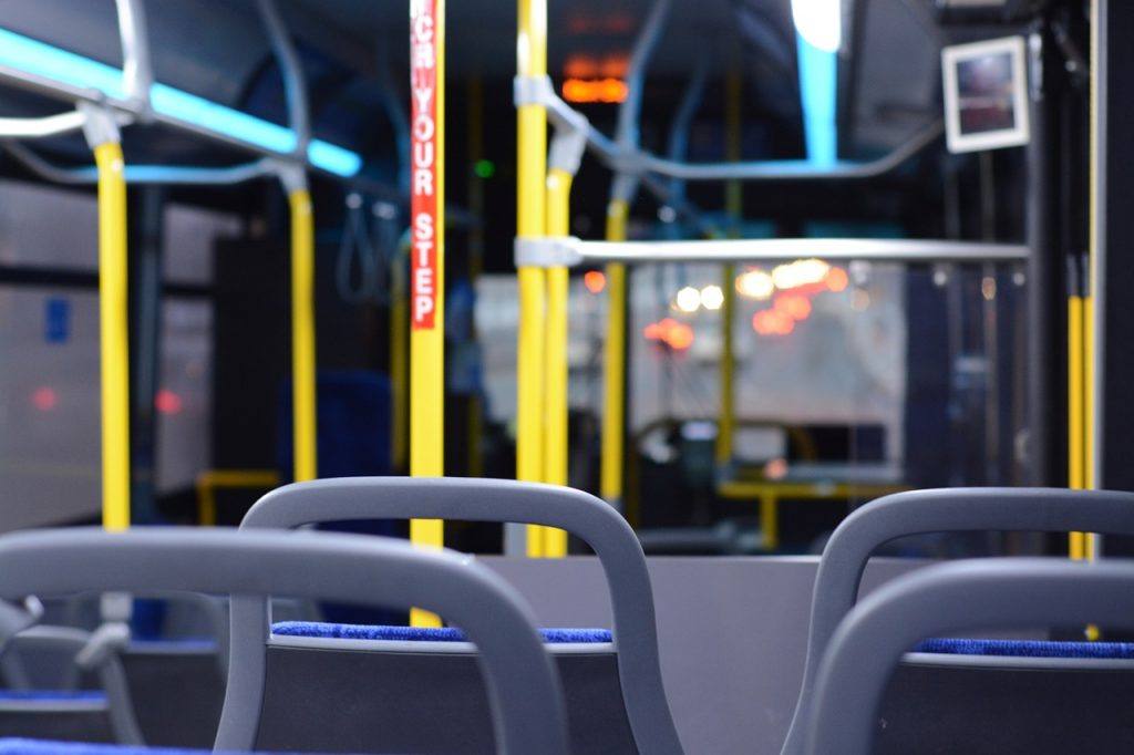 Bus Inside Empty City  - naeimasgary / Pixabay