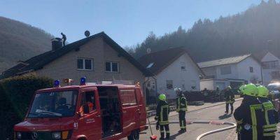 Bad Kreuznach: Kaminbrand in Oberhausen