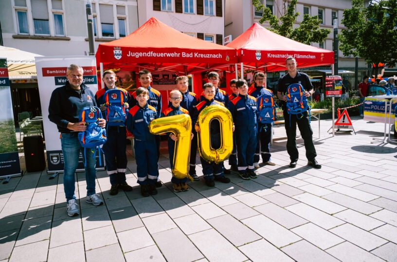 Rucksäcke für die Jugendfeuerwehr