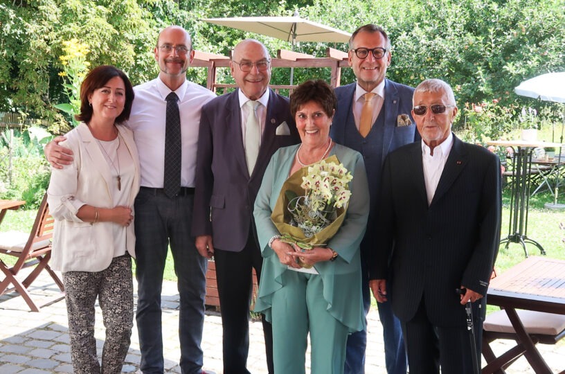 Eheleute Lukas feiern Diamantene Hochzeit