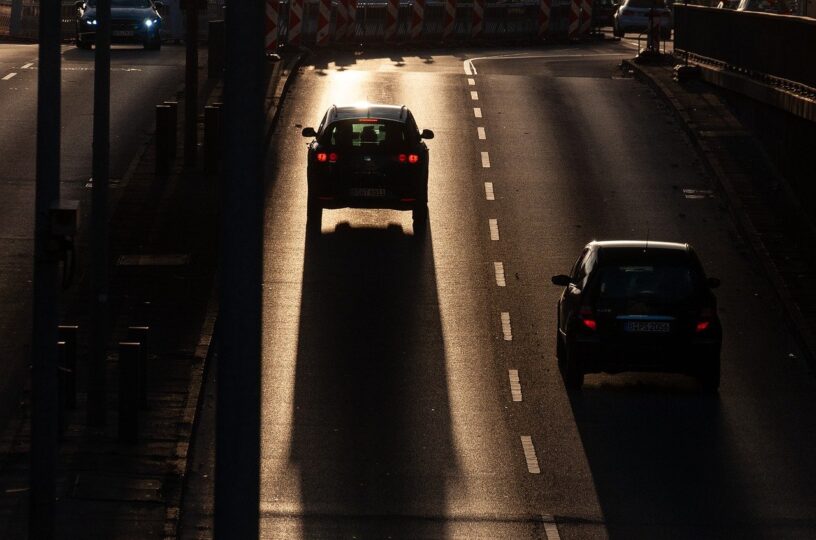 Sperrung der Landstraße bei Ruschberg