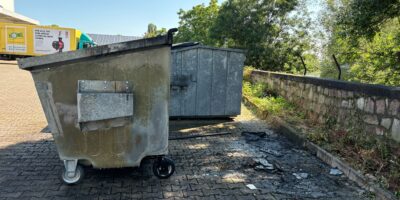 Bad Kreuznach: Containerbrand im Brückes