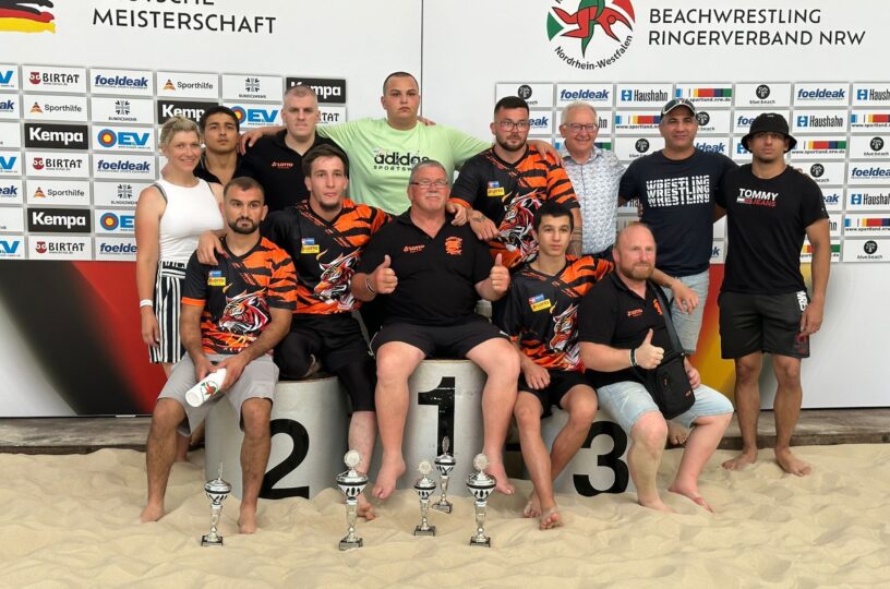 Meistertitel für VfLer im Beachwrestling