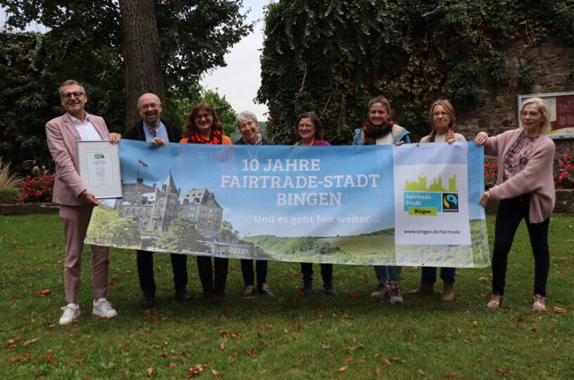 Bingen seit 10 Jahren Fairtrade-Stadt