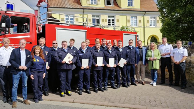 Doppeljubiläum bei der Feuerwehr