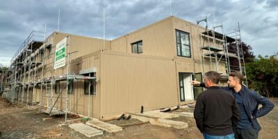 Regional: Neue Klassenzimmer an ASS-Container bald fertig