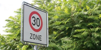 speed limit, 30 zone, mark