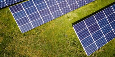 photo of three solar panels