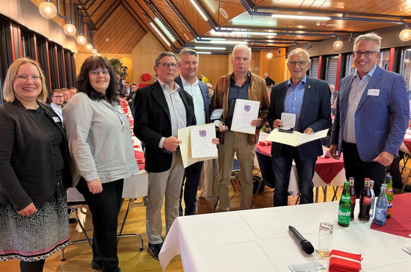 Silberne Ehrenmedaille für Ortsbürgermeister