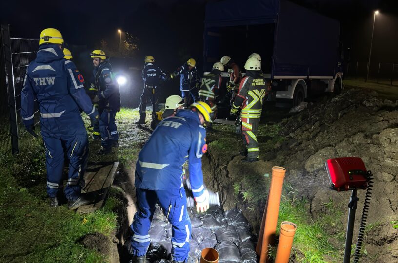 Atemschutzflaschen gesprengt