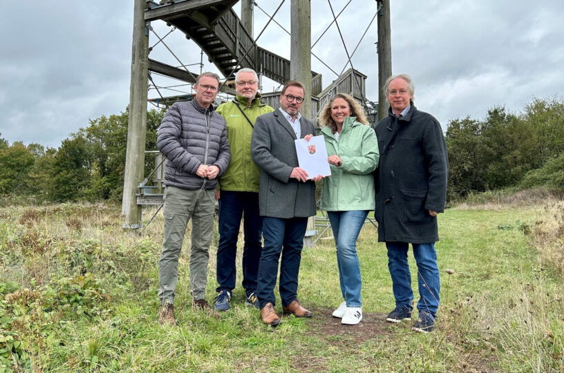 Land fördert Sanierung des Heimbergturms