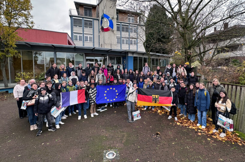 Austausch-Schüler aus Autun besuchen Ingelheim