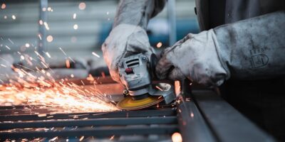 worker, grinder, factory