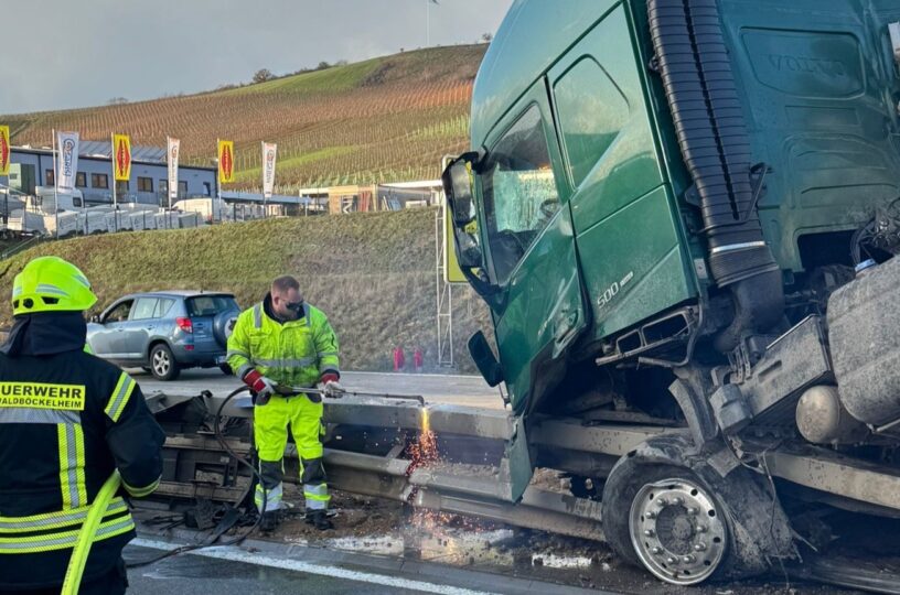 Ursache für LKW-Unfall bekannt