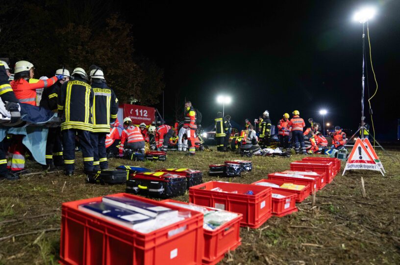 Großübung bei Sprendlingen