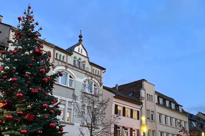 Weihnachtsbaum-Opening auf dem Kornmarkt