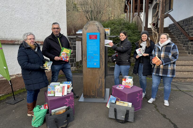 Offener Bücherschrank in Heimweiler