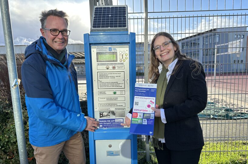 Parkgebühren in Ingelheim mit dem Handy zahlen