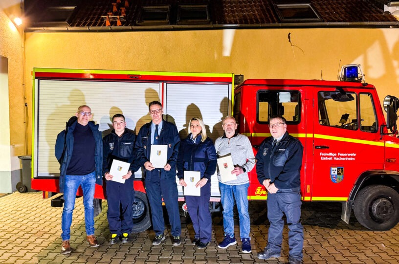 Ehrungen bei der Feuerwehr in Bad Kreuznach