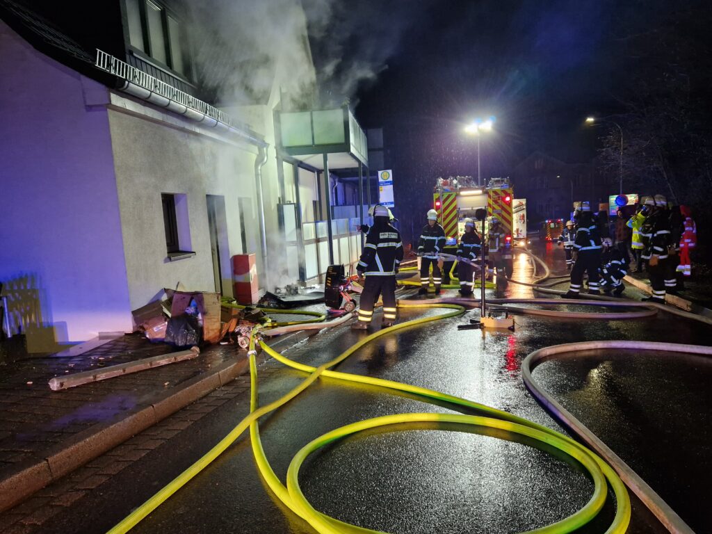 Kellerbrand in Bad Münster Antenne Bad Kreuznach