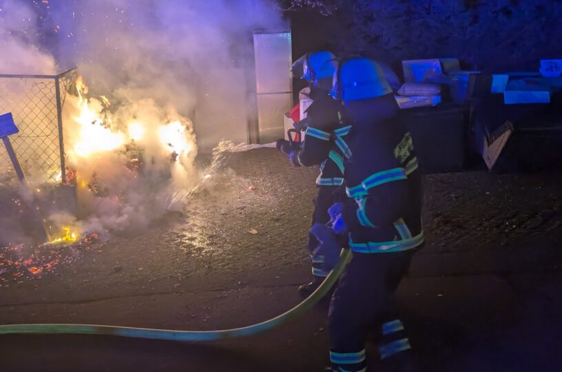 Bereits zehn Feuerwehr-Einsätze im Neuen Jahr