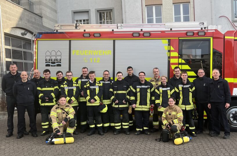 Neue Atemschutzgeräteträger in Bad Kreuznach