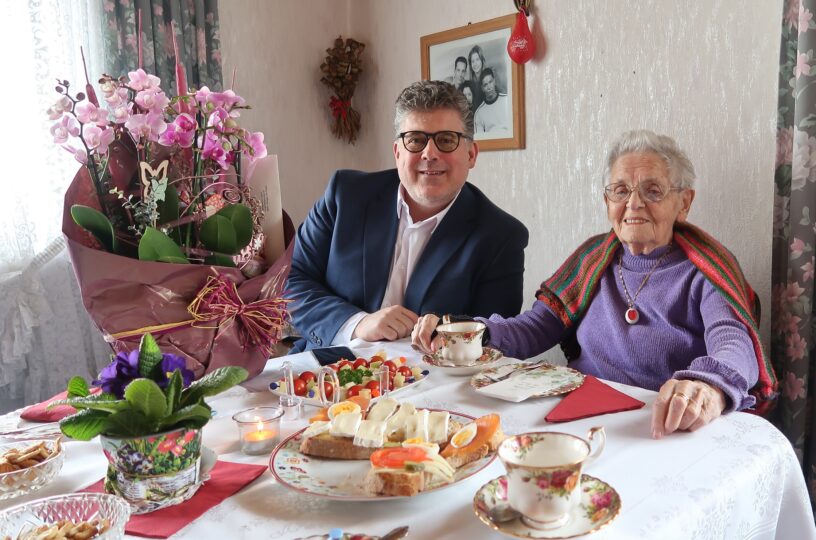 Bürgermeister gratuliert Margaretha Tasch zum 101. Geburtstag