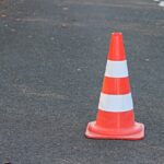 pylon, traffic cone, barrier, traffic signs, lock, road, little hat, road traffic, transport facility, roadway, road cover, cone, red, white, locked, attention, note, character, backup, to back up, driving training, traffic cone, traffic cone, traffic cone, traffic cone, traffic cone, cone, cone, Straßensperrungen in Ingelheim