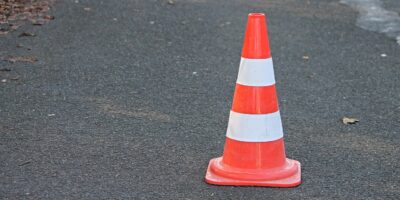 pylon, traffic cone, barrier, traffic signs, lock, road, little hat, road traffic, transport facility, roadway, road cover, cone, red, white, locked, attention, note, character, backup, to back up, driving training, traffic cone, traffic cone, traffic cone, traffic cone, traffic cone, cone, cone, Straßensperrungen in Ingelheim