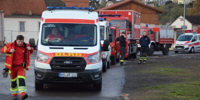 Bad Kreuznach: Großübung auf der Bad Kreuznacher Pfingstwiese