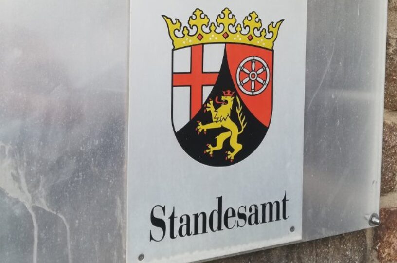 Längere Wartezeiten beim Standesamt