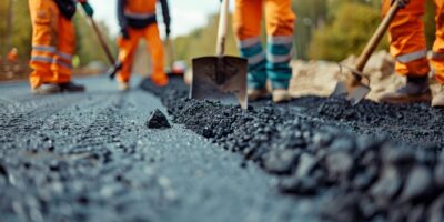 street, pavement, construction, Baustelle