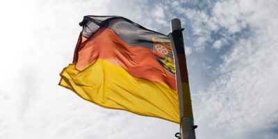 flag, germany, nature, sky, europe, summer, travel, deutschland, rheinland pfalz, himmel, flagge, sommer, bright, hell